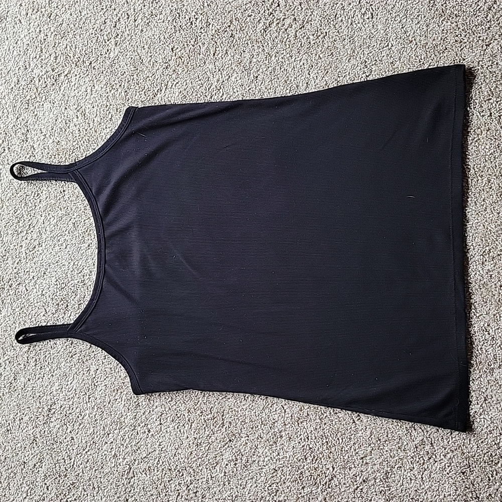 Womans black tank top